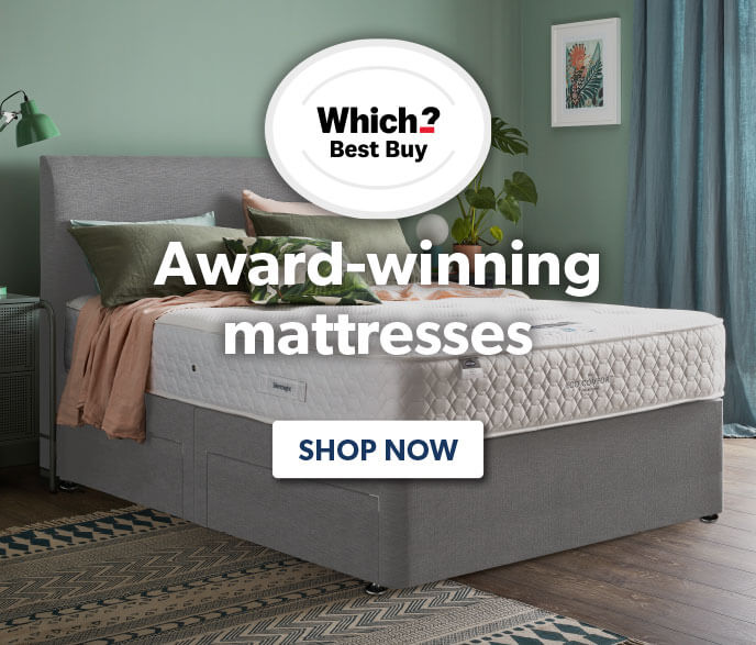 Award-winning mattresses - shop now