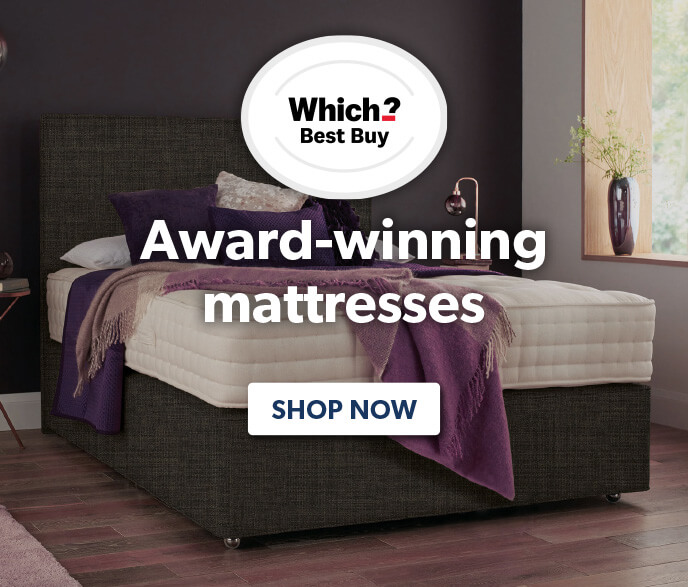 Award-winning mattresses - shop now