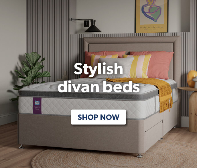 Stylish divan beds - shop now