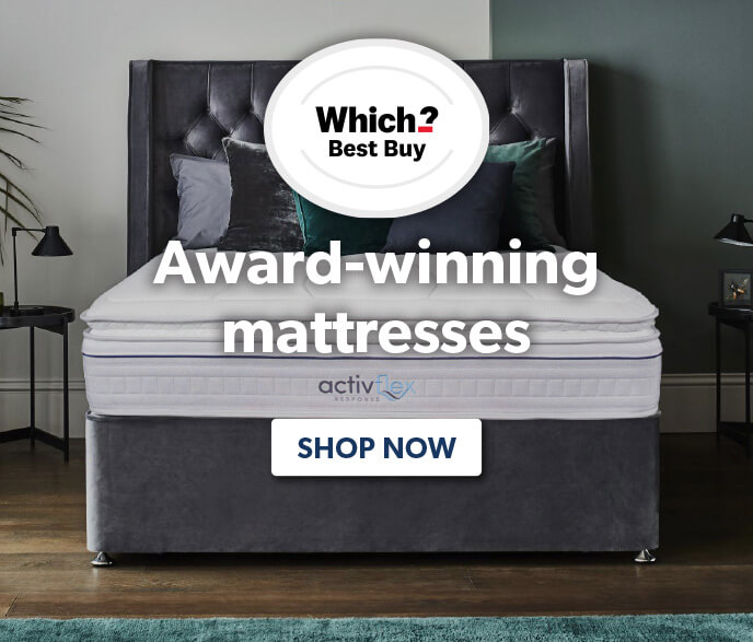 Award-winning mattresses - shop now