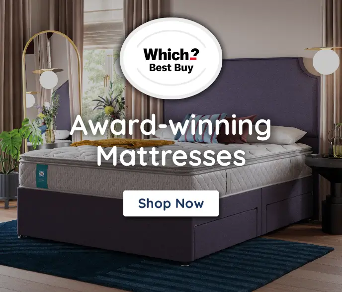 Award-winning mattresses - shop now
