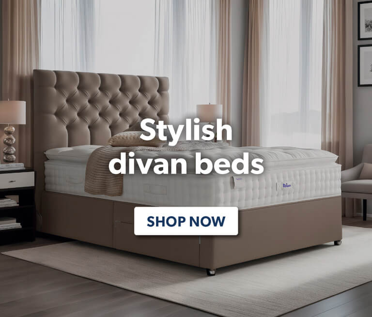 Stylish divan beds - shop now