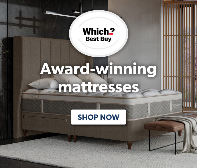 Award-winning mattresses - shop now