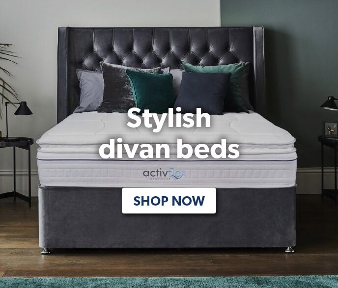 Stylish divan beds - shop now
